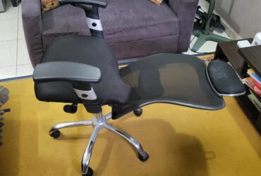 Bent office chair